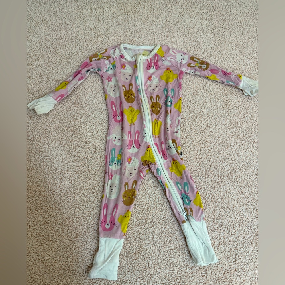 Little Sleepies Bunny Zippy